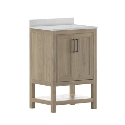 wood bathroom vanity with top