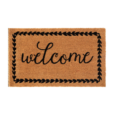 welcome door mat