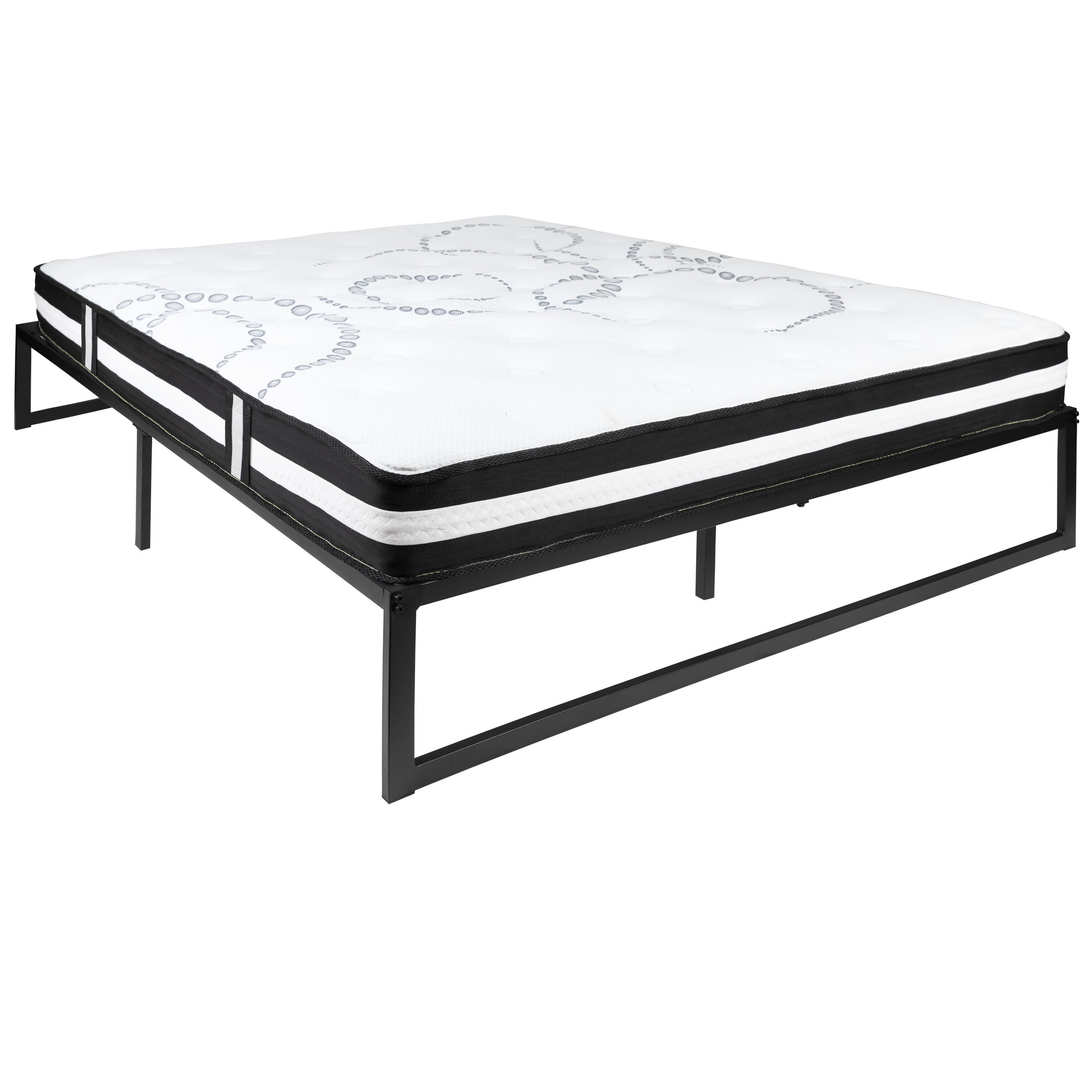 12 inch deals box spring queen