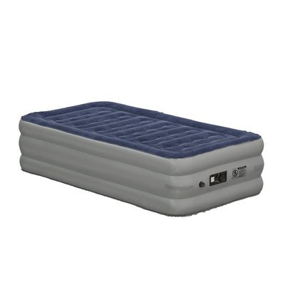 18 inch Air Mattress with ETL Certified Internal Electric Pump and Carrying Case - View 1