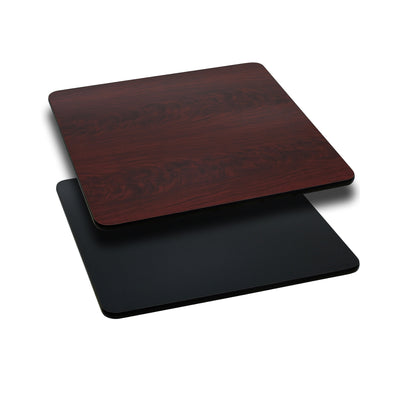 30'' Square Table Top with Reversible Laminate Top - View 1