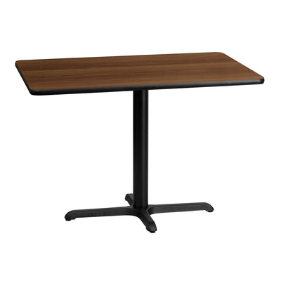 30'' x 42'' Rectangular Laminate Table Top with 23.5'' x 29.5'' Table Height Base - View 1