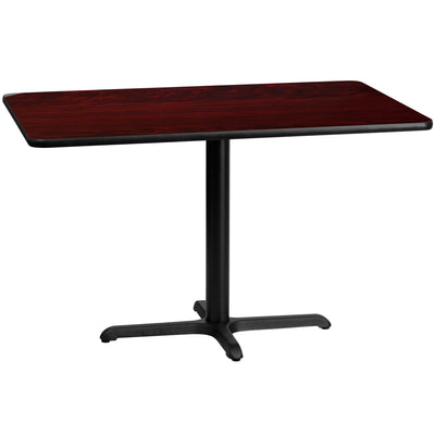 30'' x 48'' Rectangular Laminate Table Top with 23.5'' x 29.5'' Table Height Base - View 1