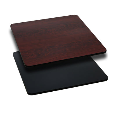 36" Square Table Top with Reversible Laminate Top - View 1