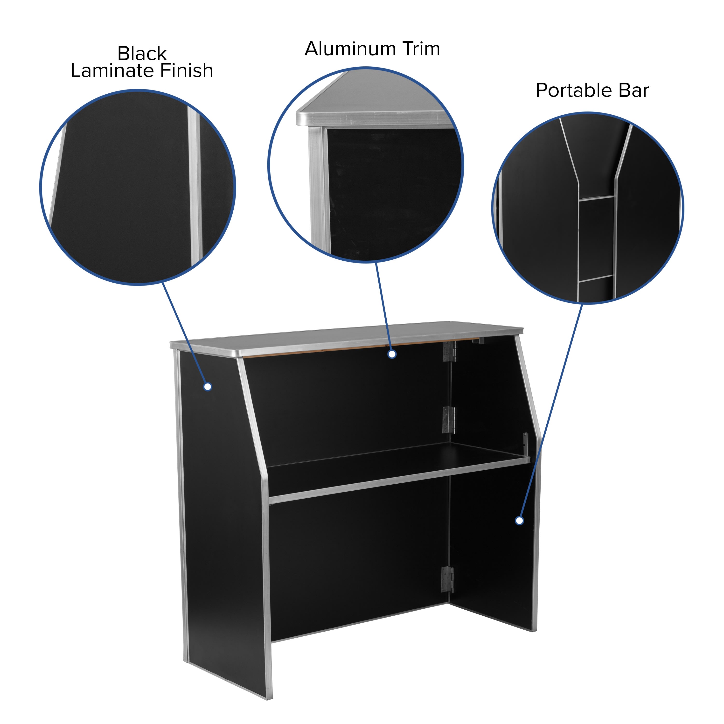 Folding bar shelf purchases great condition