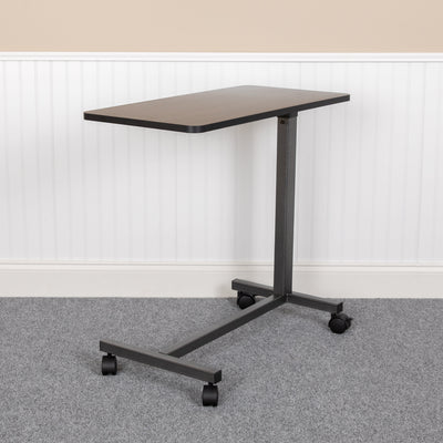 Adjustable Overbed Table with Wheels for Home and Hospital - View 2