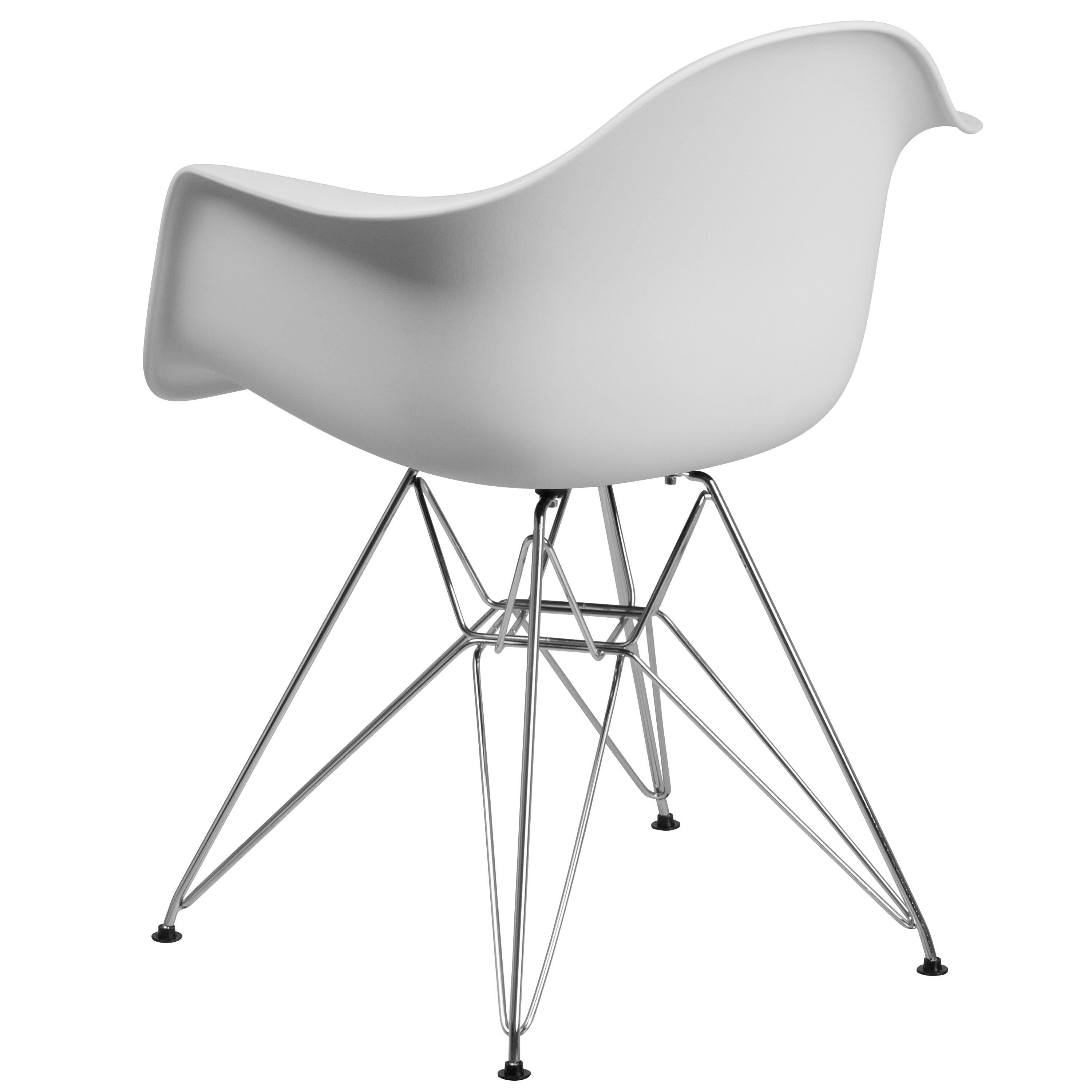 Plastic Side Chair/Chrome Base FH-132-CPP1- – BizChair