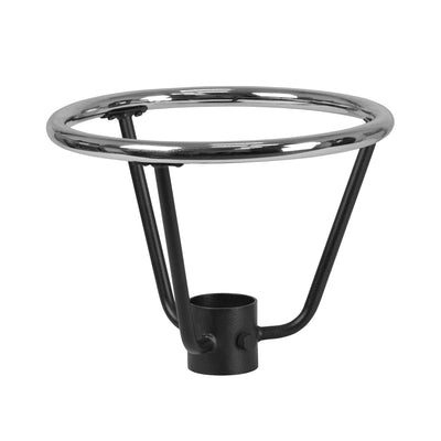 Bar Height Table Base Foot Ring with 3.25'' Column Ring - 16'' Diameter - View 1