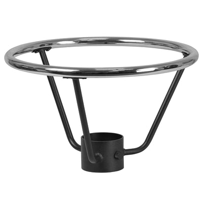 Bar Height Table Base Foot Ring with 4.25'' Column Ring - 19.5'' Diameter - View 1