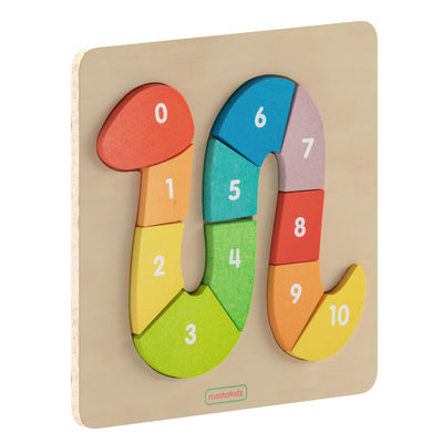 Bright Beginnings Commercial Grade Birch Plywood STEM Number Snake Puzzle Board - View 1