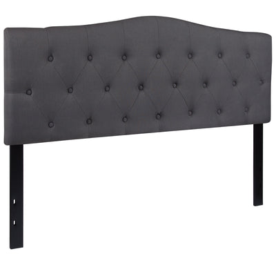 Cambridge Arched Button Tufted Upholstered Headboard - View 1