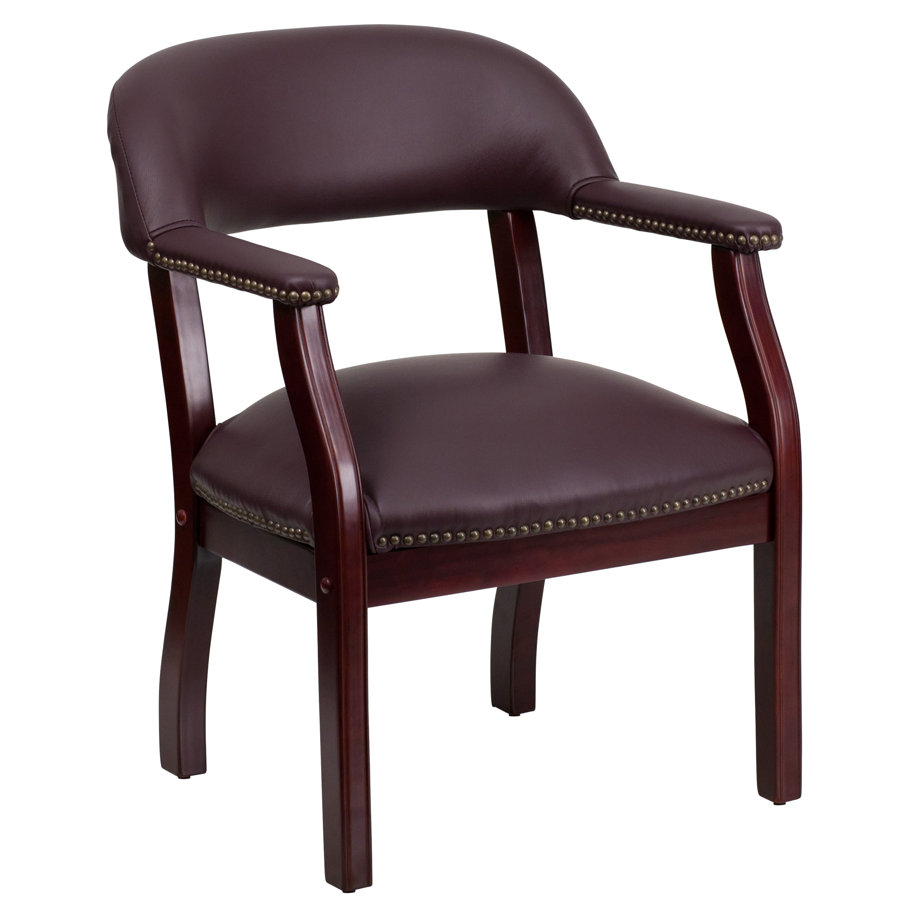 Leather best sale conference chairs