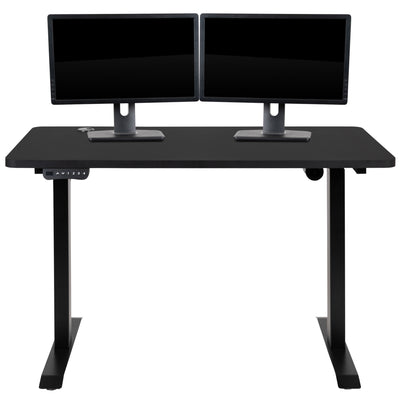 Electric Height Adjustable Standing Desk - Table Top 48" Wide - 24" Deep - View 1