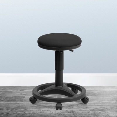Ergonomic Stool with Foot Ring - View 2