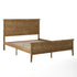 Fiona Solid Wood Platform Bed Frame with Headboard, Footboard, and Slatted Bottom