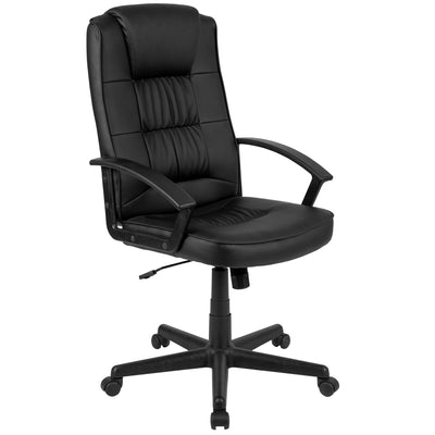 Flash Fundamentals High Back Padded Task Office Chair with Arms - View 1