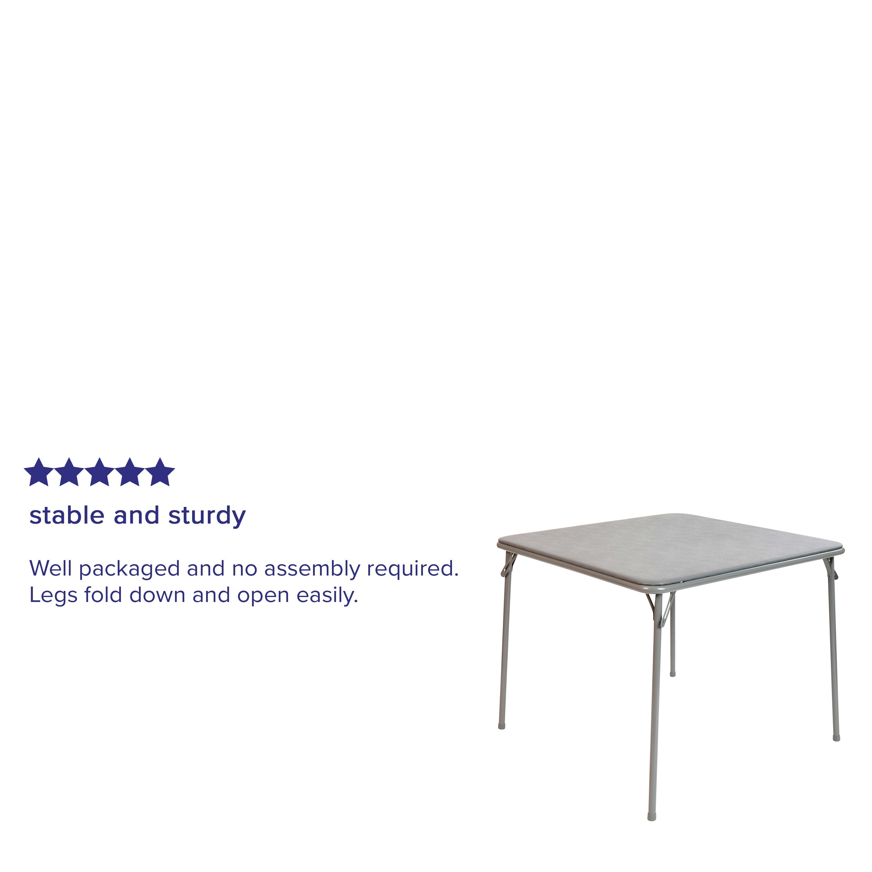 Sturdy deals card table