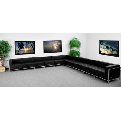 HERCULES Imagination Series LeatherSoft Sectional Configuration, 11 Pieces - View 2
