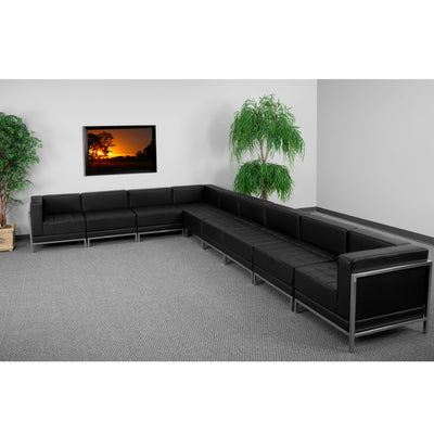 HERCULES Imagination Series LeatherSoft Sectional Configuration, 9 Pieces - View 2