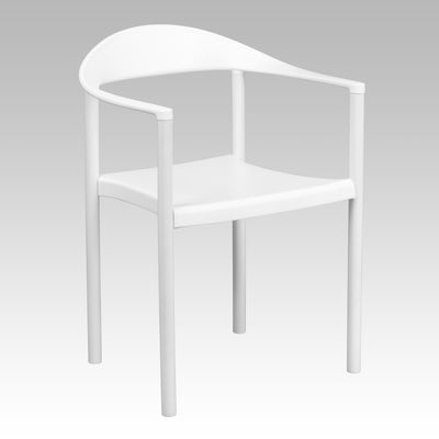 HERCULES Series 1000 lb. Capacity Plastic Cafe Stack Chair - View 1