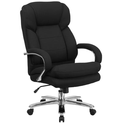 HERCULES Series 24/7 Intensive Use Big & Tall 500 lb. Rated Executive Swivel Ergonomic Office Chair with Loop Arms - View 1