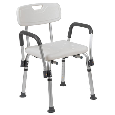 HERCULES Series 300 Lb. Capacity, Adjustable Bath & Shower Chair with Depth Adjustable Back - View 1