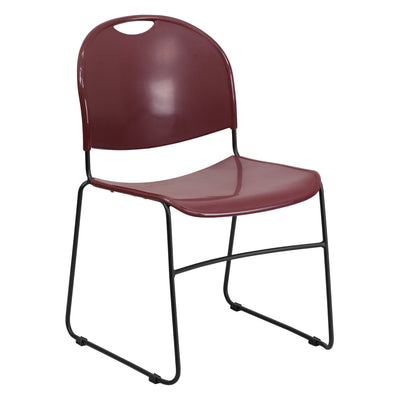 HERCULES Series 880 lb. Capacity Ultra-Compact Stack Chair with Metal Frame - View 1