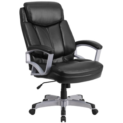 HERCULES Series Big & Tall 500 lb. Rated Executive Swivel Ergonomic Office Chair with Arms - View 1