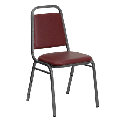 HERCULES Series Trapezoidal Back Stacking Banquet Chair with 1.5" Thick Seat - View 1