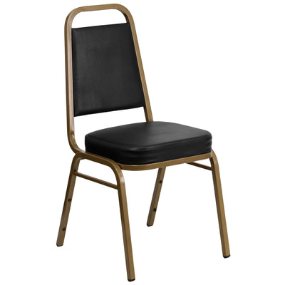 HERCULES Series Trapezoidal Back Stacking Banquet Chair with 2.5" Thick Seat - View 1