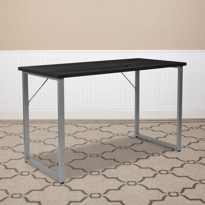 Harvey Computer Desk with Metal Frame - View 2