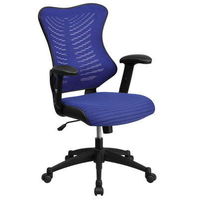 High Back Designer Mesh Executive Swivel Ergonomic Office Chair with Adjustable Arms - View 1