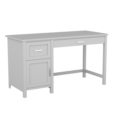 Hutton Shaker Style Home Office Desk with Storage - View 1