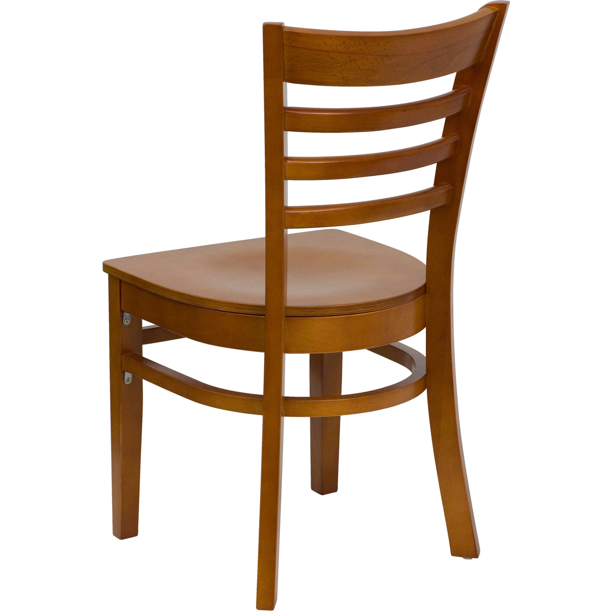 Cherry Wood Seat/Cherry Wood Frame |#| Ladder Back Cherry Wood Restaurant Chair