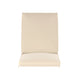 Beige |#| Commercial Water-Resistant Outdoor Chaise Lounge Patio Cushion in Beige