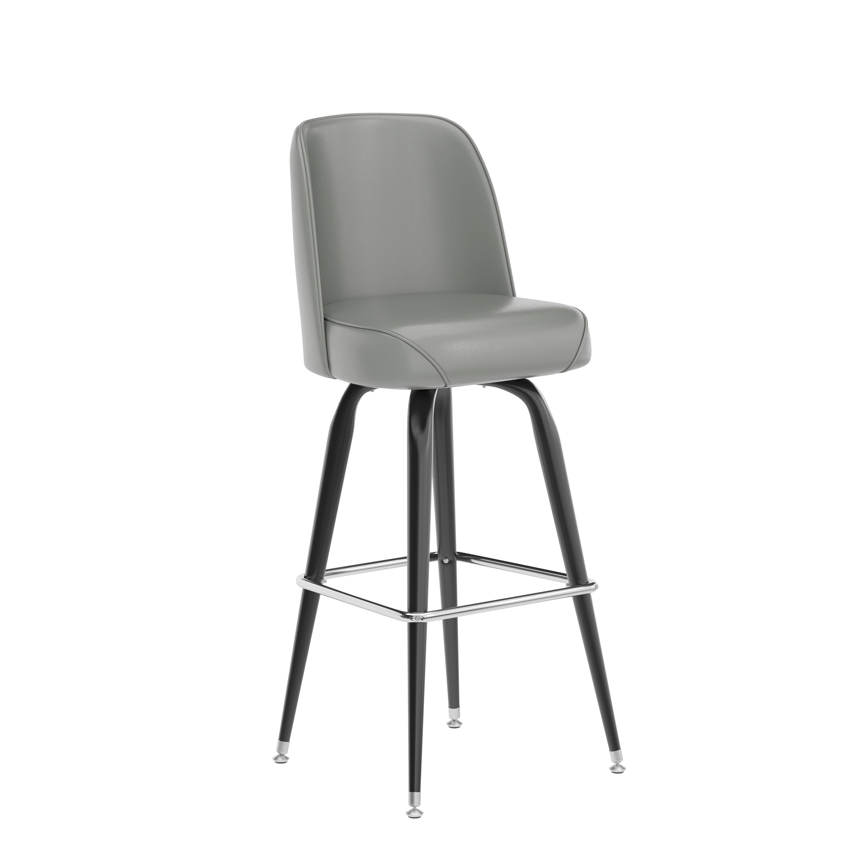 Metal Swivel Bucket Seat Stool BFDH F 125 BizChair