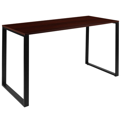 Modern Commercial Grade Desk Industrial Style Computer Desk Sturdy Home Office Desk - 55" Length - View 1