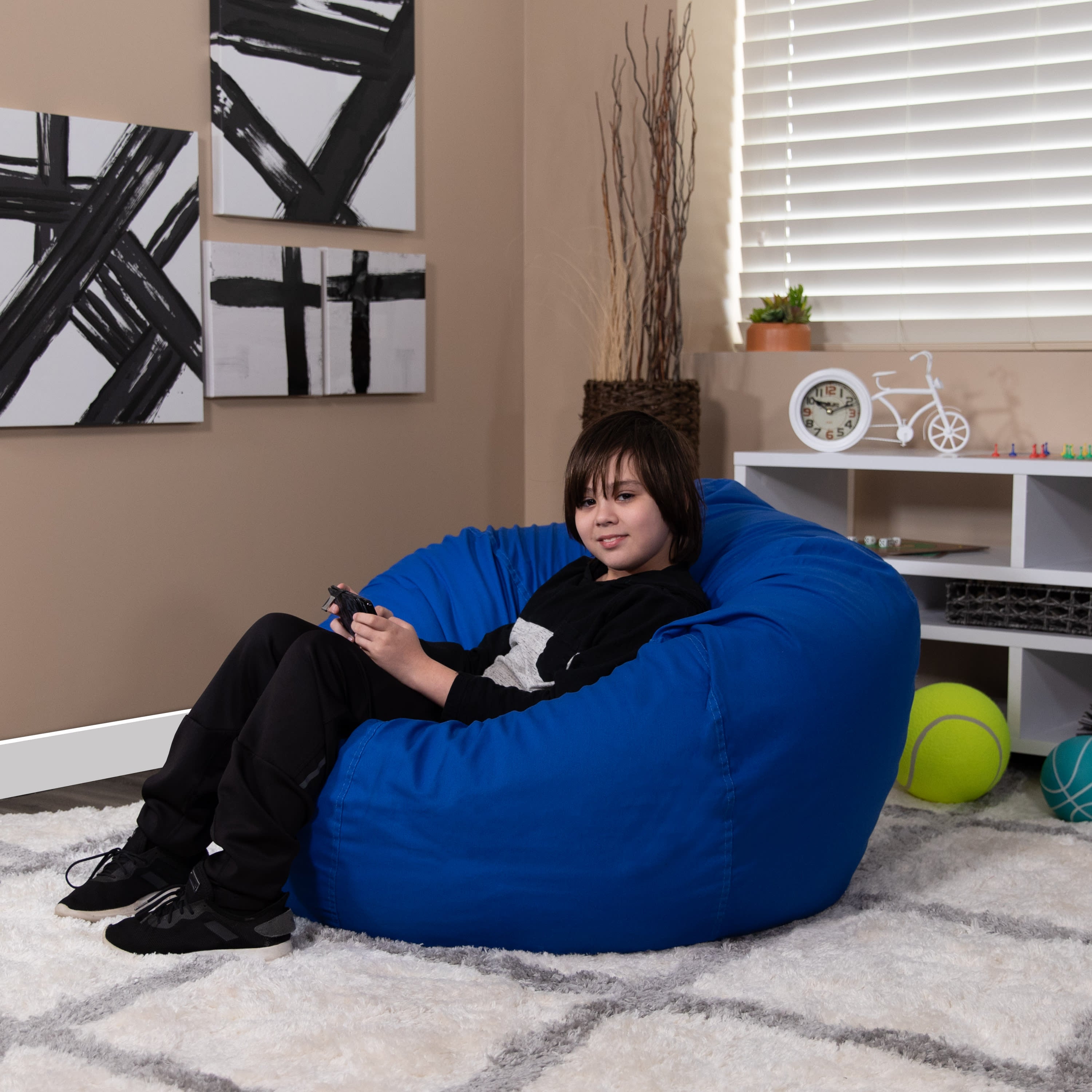 Kengbi Breathable and Comfortable Bean Bag Chair Big Lamb India | Ubuy