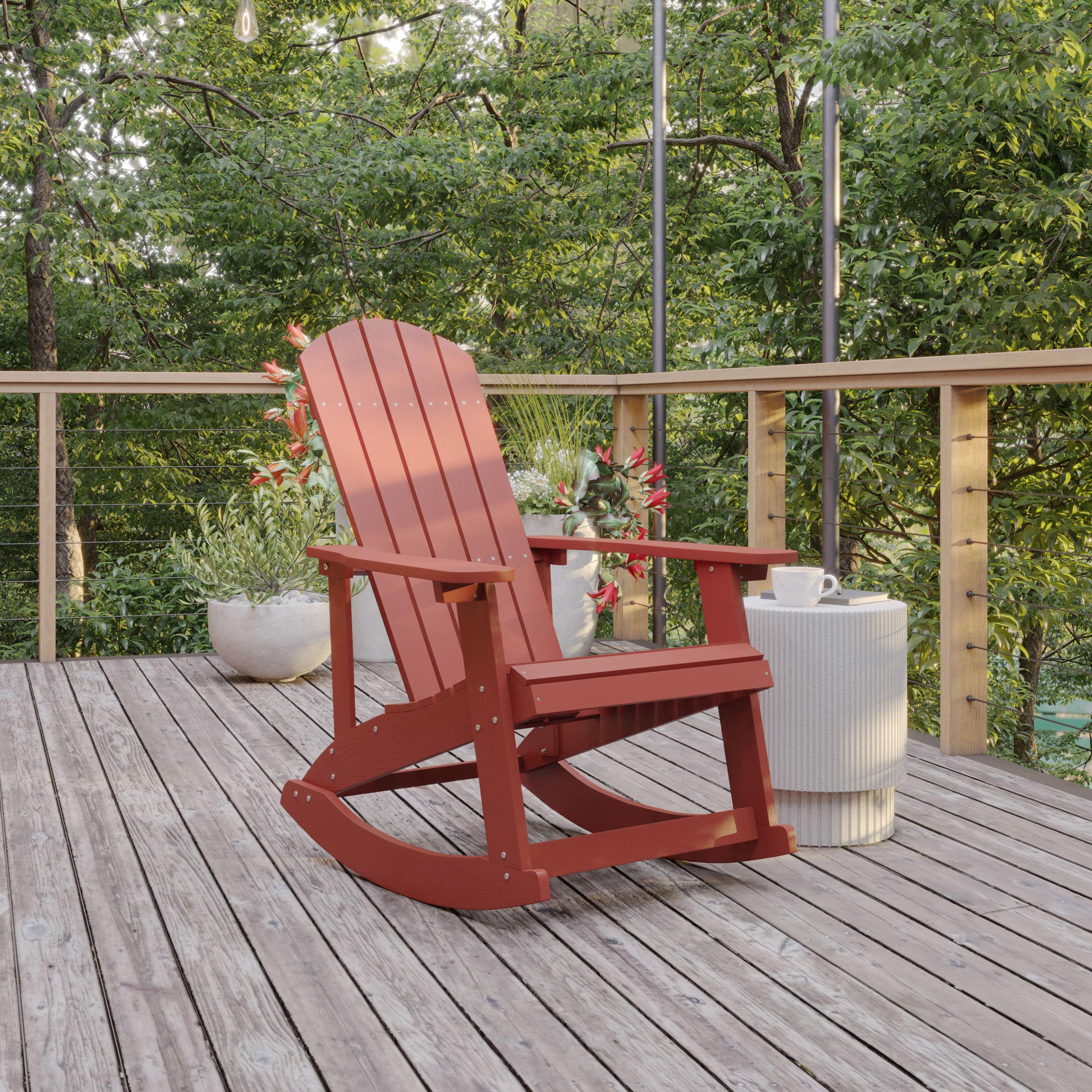 Adirondack rocking chair deals resin