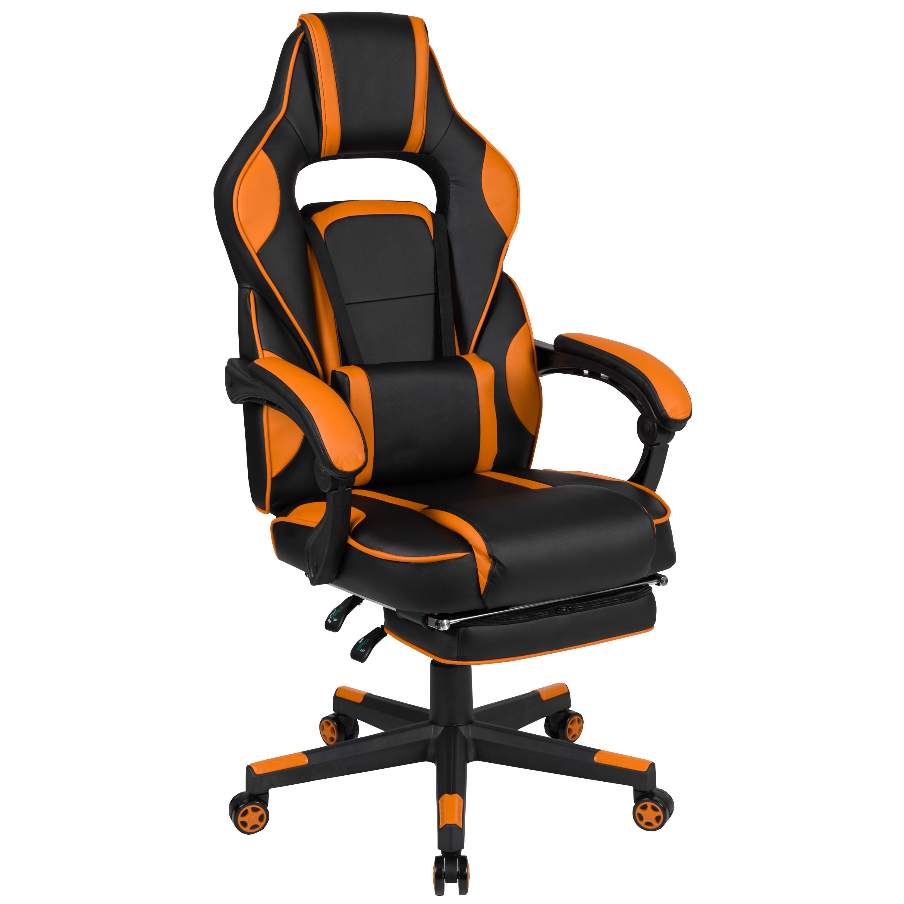 X40 Gaming Chair Racing Ergonomic Computer Chair with Fully Reclining  Back/Arms, Slide-Out Footrest, Massaging Lumbar